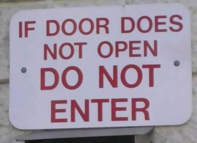Description: Funny-captain-obvious-signs