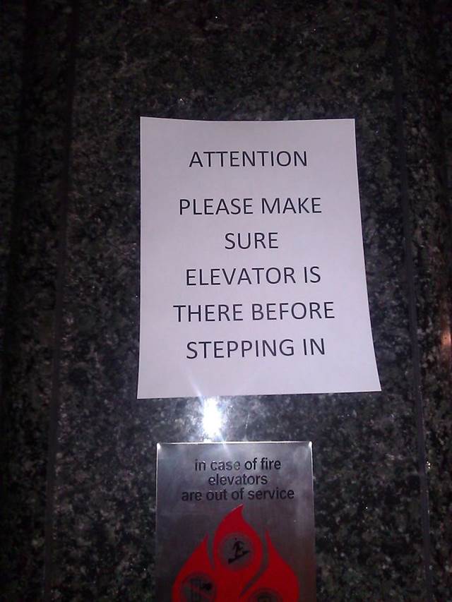 Description: Funny-captain-obvious-signs